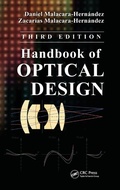 Cover: Handbook of Optical Design - CRC Press