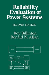 Enlarge image Cover: Reliability Evaluation of Power Systems - Springer