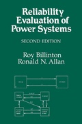 Cover: Reliability Evaluation of Power Systems - Springer