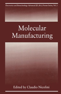 Enlarge image Cover: Molecular Manufacturing - Springer