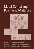 Cover: Metal-Containing Polymeric Materials - Kluwer Academic / Plenum Publishers