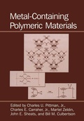 Cover: Metal-Containing Polymeric Materials - Springer