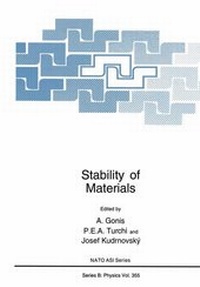 Abbildung von: Stability of Materials - Kluwer Academic/Plenum Publishers