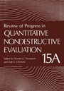 Cover: Review of Progress in Quantitative Nondestructive Evaluation - Kluwer Academic / Plenum Publishers