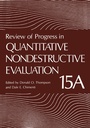 Cover: Review of Progress in Quantitative Nondestructive Evaluation - Springer