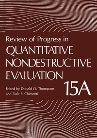 Enlarge image Cover: Review of Progress in Quantitative Nondestructive Evaluation - Springer