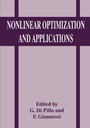 Cover: Nonlinear Optimization and Applications - Kluwer Academic/Plenum Publishers