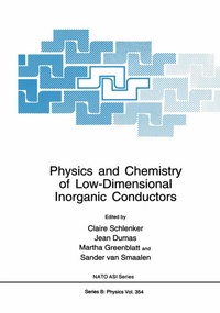 Abbildung von: Physics and Chemistry of Low-Dimensional Inorganic Conductors - Springer