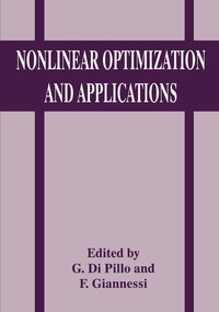 Enlarge image Cover: Nonlinear Optimization and Applications - Springer