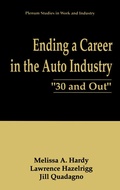 Cover: Ending a Career in the Auto Industry - Kluwer Academic / Plenum Publishers