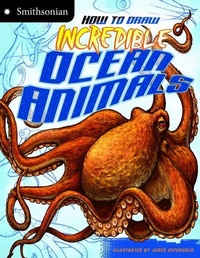 Enlarge image Cover: How to Draw Incredible Ocean Animals - Capstone Press