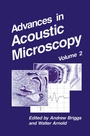 Cover: Advances in Acoustic Microscopy - Kluwer Academic/Plenum Publishers
