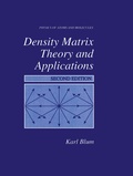 Cover: Density Matrix Theory and Applications - Springer