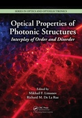 Cover: Optical Properties of Photonic Structures - CRC Press