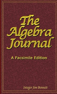 Abbildung von: The Algebra Journal - Lulu.com