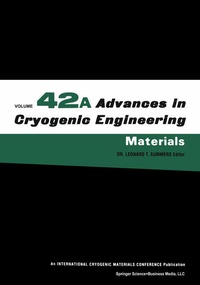 Enlarge image Cover: Advances in Cryogenic Engineering Materials - Plenum Publishing Co.,N.Y.