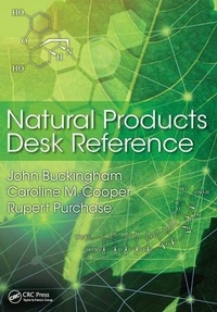 Enlarge image Cover: Natural Products Desk Reference - CRC Press