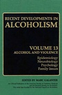 Cover: Recent Developments in Alcoholism - Kluwer Academic / Plenum Publishers