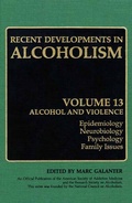 Cover: Recent Developments in Alcoholism - Springer