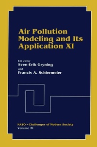 Enlarge image Cover: Air Pollution Modeling and Its Application XI - Kluwer Academic / Plenum Publishers
