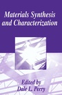 Cover: Materials Synthesis and Characterization - Springer