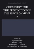 Cover: Chemistry for the Protection of the Environment 2 - Springer