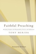 Cover: Faithful Preaching - B & H International