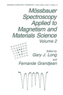 Cover: Mössbauer Spectroscopy Applied to Magnetism and Materials Science - Springer
