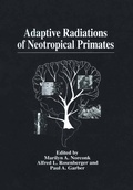 Cover: Adaptive Radiations of Neotropical Primates - Springer
