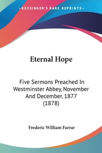 Abbildung von: Eternal Hope - Kessinger Publishing