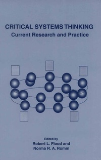 Enlarge image Cover: Critical Systems Thinking - Plenum Publishing Co.,N.Y.