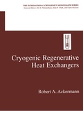 Cover: Cryogenic Regenerative Heat Exchangers - Springer