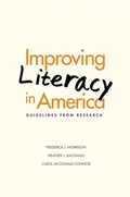 Cover: Improving Literacy in America - Yale University Press