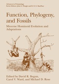 Cover: Function, Phylogeny, and Fossils - Springer