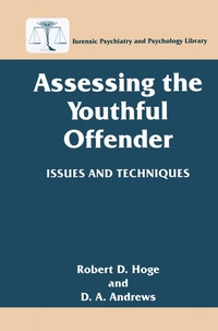 Enlarge image Cover: Assessing the Youthful Offender - Plenum Publishing Co.,N.Y.