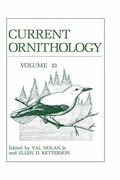 Cover: Current Ornithology - Springer