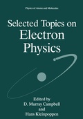 Cover: Selected Topics on Electron Physics - Springer