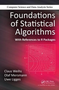 Enlarge image Cover: Foundations of Statistical Algorithms - Chapman & Hall/CRC
