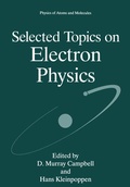 Cover: Selected Topics on Electron Physics - Springer
