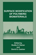 Cover: Surface Modification of Polymeric Biomaterials - Kluwer Academic/Plenum Publishers