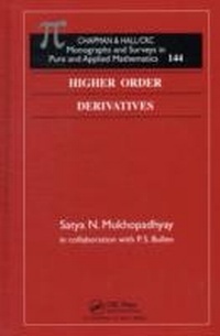 Abbildung von: Higher Order Derivatives - Chapman & Hall/CRC