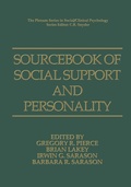 Cover: Sourcebook of Social Support and Personality - Springer