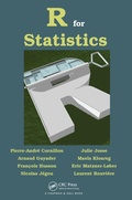 Cover: R for Statistics - Chapman & Hall/CRC