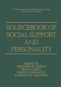 Enlarge image Cover: Sourcebook of Social Support and Personality - Springer