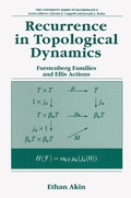 Cover: Recurrence in Topological Dynamics - Plenum Publishing Co.,N.Y.