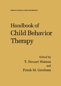 Cover: Handbook of Child Behavior Therapy - Springer