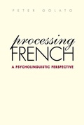 Cover: Processing French - Yale University Press