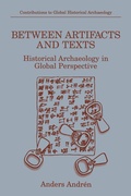 Cover: Between Artifacts and Texts - Springer