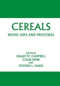 Cover: Cereals: Novel Uses and Processes - Springer