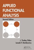 Cover: Applied Functional Analysis - Chapman & Hall/CRC